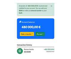 Donation àquelqu'un d'honnête