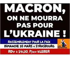 Rassemblement pour la Paix.