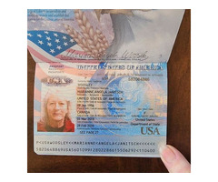 Registered passport ID card, driving license, visa,