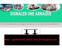 Dénoncez une arnaque et soyez restitués