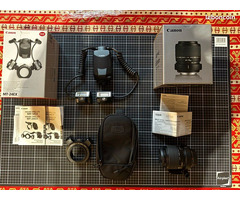 Objectif canon MP-E 65 macro et flash MT-24EX neufs 1 250 €